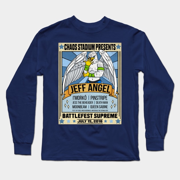 Jeff Angel Long Sleeve T-Shirt by Alexa Martin